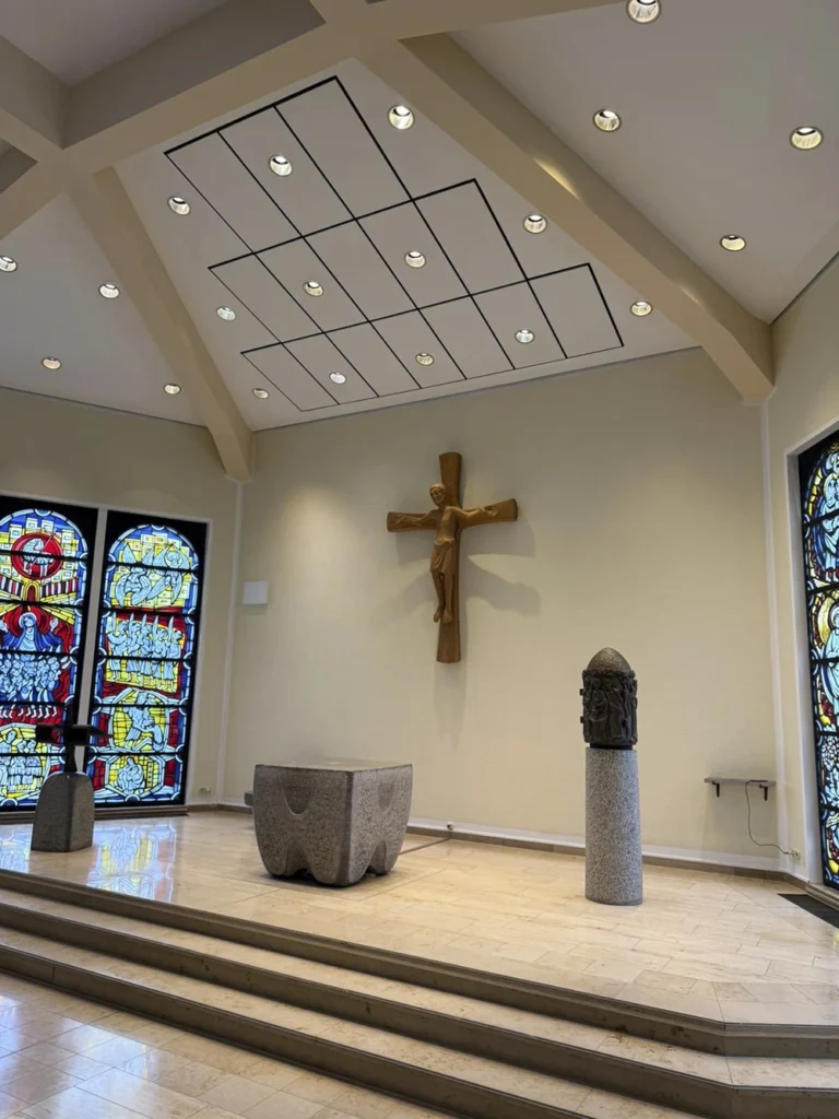 Sanierte Kapelle von innen